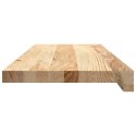STOPNIE SCHODOWE 20 SZT. SUROWE 70X30X2CM LITE DREWNO DĘBOWE