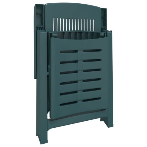 LEŻAK ZIELONY PLASTIK