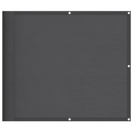 PARAWAN BALKONOWY ANTRACYT 90X700CM 100% POLIESTER OXFORD