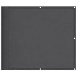 PARAWAN BALKONOWY ANTRACYT 90X800CM 100% POLIESTER OXFORD