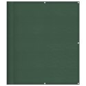 PARAWAN BALKONOWY CIEMNOZIELONY 120X800CM 100% POLIESTER OXFORD