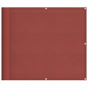PARAWAN BALKONOWY TERAKOTA 90X700CM 100% POLIESTER OXFORD