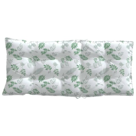 PODUSZKI NA KRZESŁA Z WYSOKIM OPARCIEM 6 SZT. WZÓR W LIŚCIE