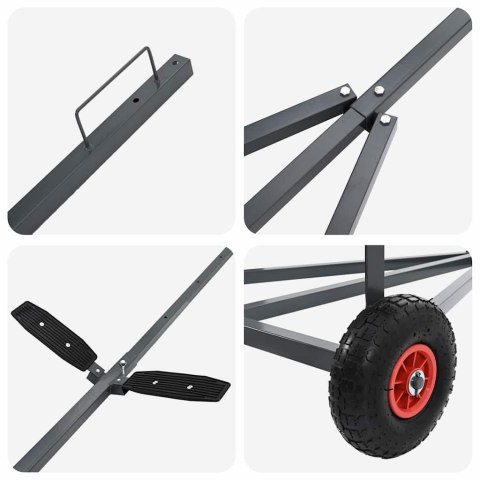 PRZYCZEPA DO ŁODZI 302X107X42CMSTAL