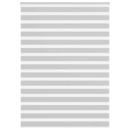 ROLETA ZEBRA JASNOSZARA SZEROKOŚĆ TKANINY 155,9CM POLIESTER