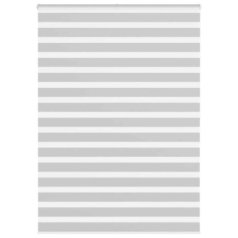 ROLETA ZEBRA JASNOSZARA SZEROKOŚĆ TKANINY 155,9CM POLIESTER