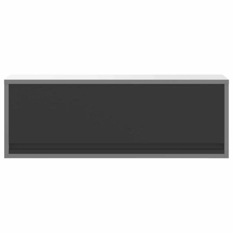 SZAFKA NA NARZĘDZIA CZARNY I SZARY 100X 25X 35CM