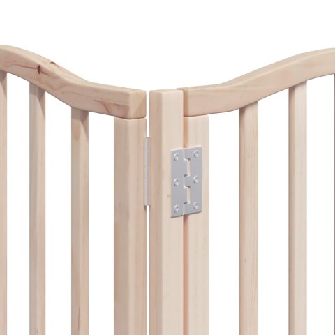 SKŁADANA BRAMKA DLA PSA Z DRZWIAMI 12 PANELI 600CM