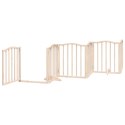 SKŁADANA BRAMKA DLA PSA Z DRZWIAMI 9 PANELI 450CM