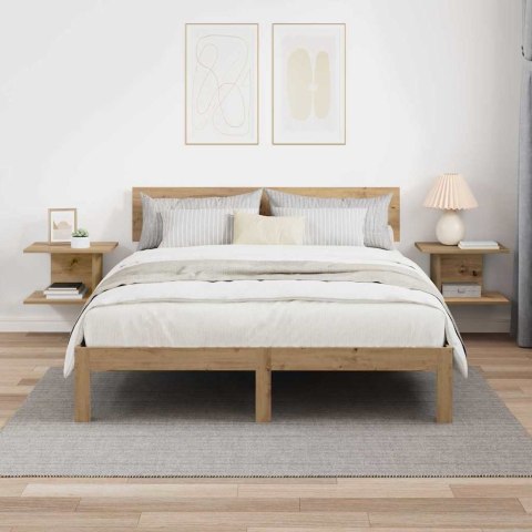 STOLIK NOCNY 2 SZT. DĄB RZEMIEŚLNICZY 40X 30X 25CM