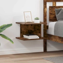 STOLIK NOCNY 2 SZT. DĄB WĘDZONY 40X 30X 25CM