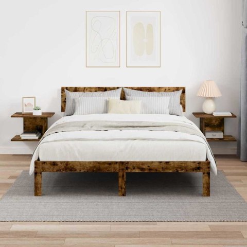 STOLIK NOCNY 2 SZT. DĄB WĘDZONY 40X 30X 25CM