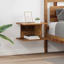 STOLIK NOCNY 2 SZT. STARE DREWNO 40X 30X 25CM