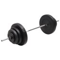 SZTANGA Z OBCIĄŻNIKAMI 60KG
