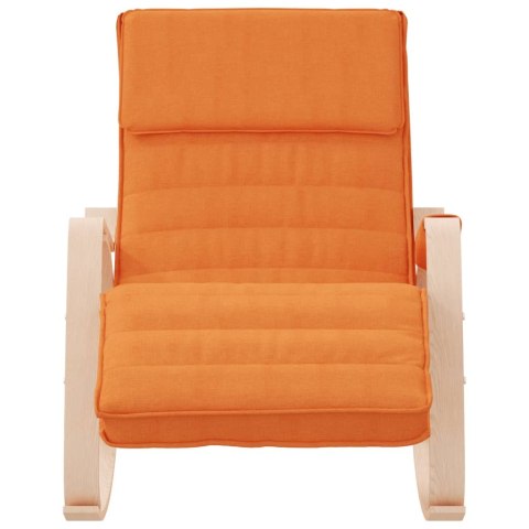 FOTEL BUJANY CIEMNOŻÓŁTY TAPICEROWANY TKANINĄ