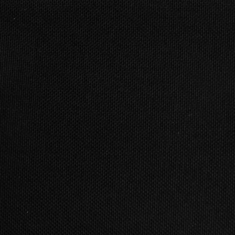 FOTEL Z PODNÓŻKIEM CZARNY OBITY TKANINĄ