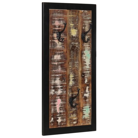 WIESZAK NA UBRANIA WIELOKOLOROWY LITE DREWNO ODZYSKANE