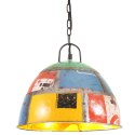 INDUSTRIALNA LAMPA WISZĄCA 25 W KOLOROWA OKRĄGŁA 31CM E27