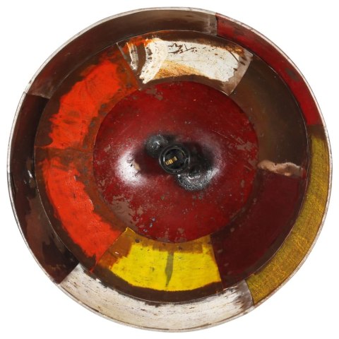 INDUSTRIALNA LAMPA WISZĄCA 25 W KOLOROWA OKRĄGŁA 31CM E27