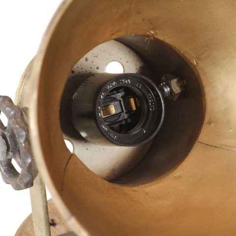 INDUSTRIALNE LAMPY ŚCIENNE/SUFITOWE 2 SZT. MOSIĄDZ 20X25CM E27