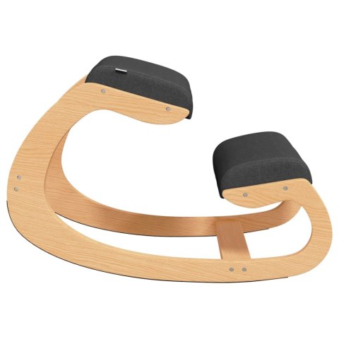 KRZESŁO KLĘCZNIK CZARNE 55X84X55CM SKLEJKA BRZOZOWA