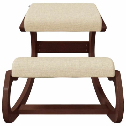 KRZESŁO KLĘCZNIK KREMOWE 55X84X55CM SKLEJKA BRZOZOWA