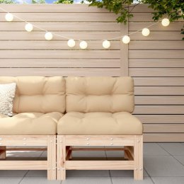 OGRODOWA SOFA ŚRODKOWA LITE DREWNO SOSNOWE