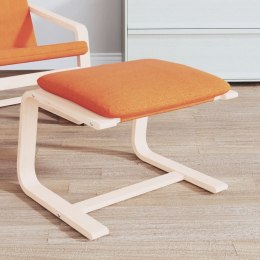 PODNÓŻEK CIEMNOŻÓŁTY 51X41X40CM TAPICEROWANY TKANINĄ