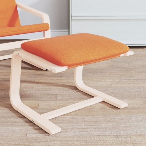 PODNÓŻEK CIEMNOŻÓŁTY 51X41X40CM TAPICEROWANY TKANINĄ