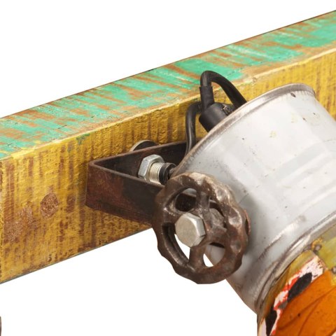 INDUSTRIALNA LAMPA ŚCIENNA KOLOROWA 90X25CM E27