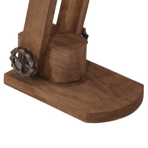 LAMPA STOŁOWA 25 W ANTYCZNY MOSIĄDZ 23X13X52CM E27