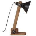 LAMPA STOŁOWA 25 W CZARNA 23X13X52CM E27