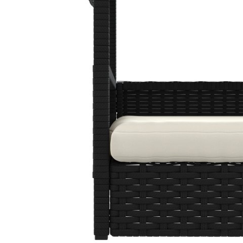 LEGOWISKO DLA PSA Z PODUSZKĄ RATTAN PE