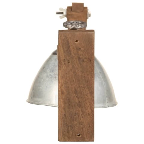 KINKIET 25 W SREBRNY VINTAGE E27