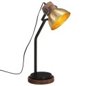 LAMPA STOŁOWA 25 W ANTYCZNY MOSIĄDZ 18X18X60CM E27