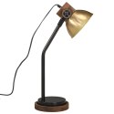 LAMPA STOŁOWA 25 W ANTYCZNY MOSIĄDZ 18X18X60CM E27