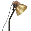 LAMPA STOŁOWA 25 W ANTYCZNY MOSIĄDZ 18X18X60CM E27