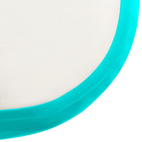 MATA GIMNASTYCZNA Z POMPKĄ 700X100X15CM PVC ZIELONA