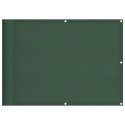 PARAWAN BALKONOWY CIEMNOZIELONY 75X700CM 100% POLIESTER OXFORD