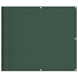 PARAWAN BALKONOWY CIEMNOZIELONY 90X1000CM 100% POLIESTER OXFORD