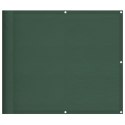 PARAWAN BALKONOWY CIEMNOZIELONY 90X700CM 100% POLIESTER OXFORD
