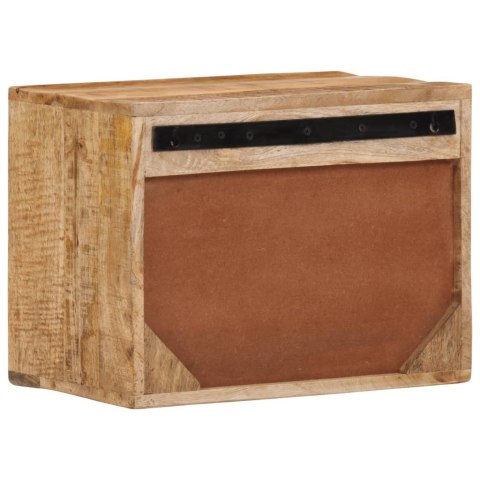 ŚCIENNA SZAFKA NOCNA 40X30X25CM LITE DREWNO MANGO