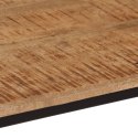 STOLIK KONSOLOWY 80X30X74CM LITE DREWNO MANGO I ŻELAZO