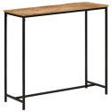 STOLIK KONSOLOWY 80X30X74CM LITE DREWNO MANGO I ŻELAZO
