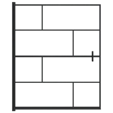 KABINA PRYSZNICOWA ESG 116X140CM CZARNA