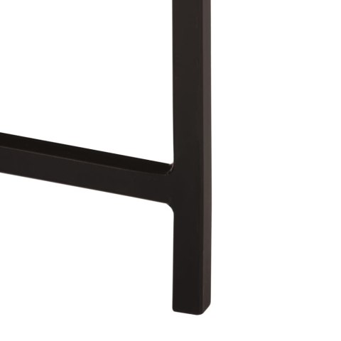 STOLIK KAWOWY 45X45X40CM LITE DREWNO MANGO I ŻELAZO