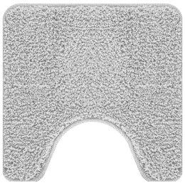 ANTYPOŚLIZGOWA MATA DO ŁAZIENKI Z WYCIĘCIEM NA TOALETĘ SZARY