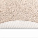 ANTYPOŚLIZGOWY DYWAN SHAGGY KREMOWY 120X120CM