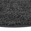 ANTYPOŚLIZGOWY DYWAN SHAGGY CIEMNO SZARY 160X 160CM PP