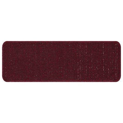MATS ANTYPOŚLIZGOWE NA SCHODY 15 SZT. BORDOWY 60X 25CM PP